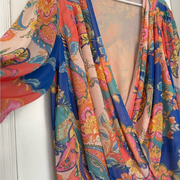 Boston Proper Multicolor Floral Blouse - Picture 5 of 10